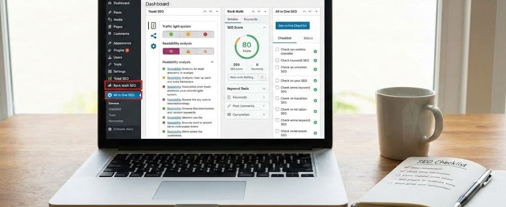 WordPress SEO Eklentileri: Yoast & Rank Math Uzman Yapılandırması